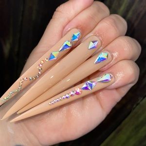 XXLONG Press On Nails Nude